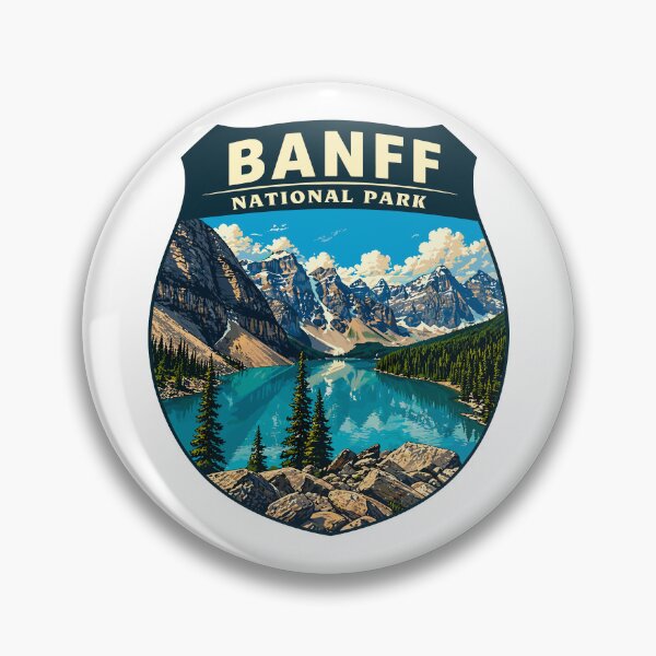 Item preview, Banff National Park Canada Mountain Nature Design designed and sold by Gideon Emmerich.