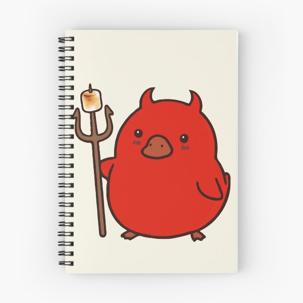 Item preview, Toasted Marshmallow Red Devil Duck designed and sold by Gkinoki.