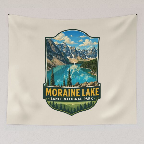Item preview, Banff National Park Canada Mountain Nature Design designed and sold by Gideon Emmerich.