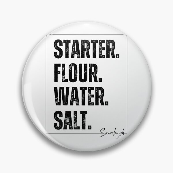 Item preview, Starter Flour Water Salt | Sourdough Recipe Aesthetic designed and sold by bruise+blush.