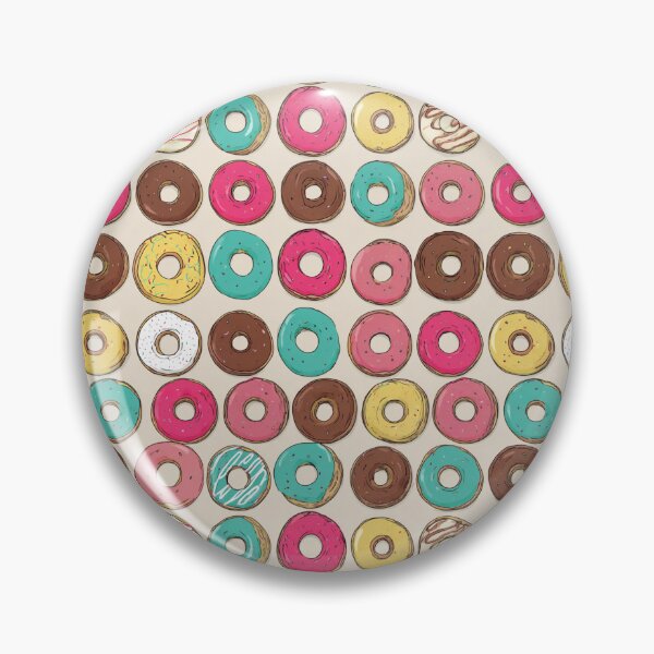 Artikelvorschau, Buntes Donut-Muster – süße Leckerei für Feinschmecker entworfen und verkauft von NicolasGlowArt.