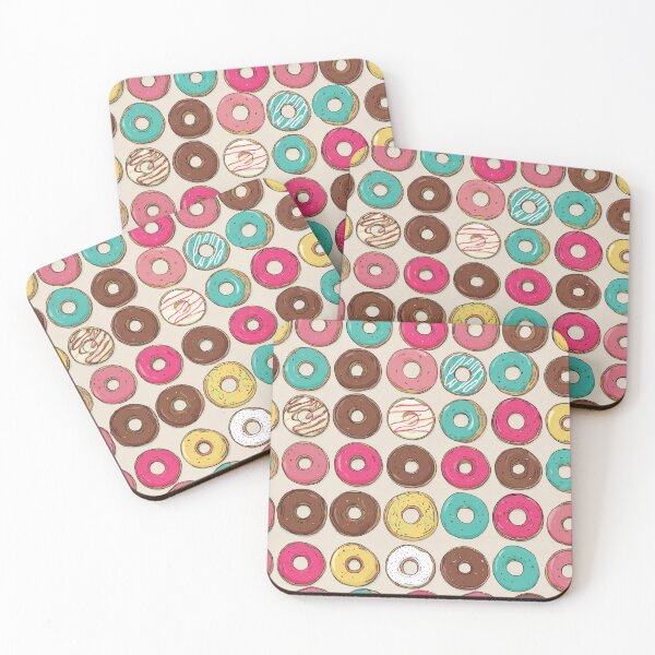 Item preview, Colorful Donut Pattern Sweet Treat Foodie Lover designed and sold by NicolasGlowArt.