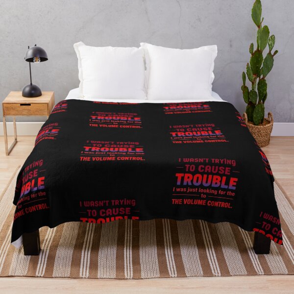 Item preview, I Wasn't Trying To Cause Trouble Funny Quote Tee designed and sold by artlife4.