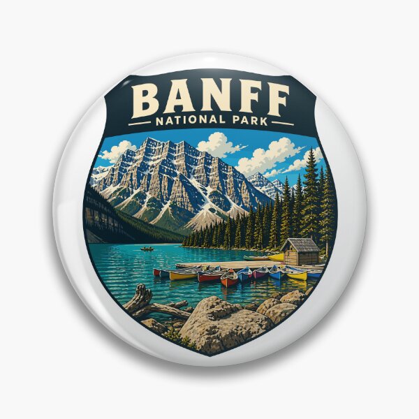 Item preview,  Banff National Park Canada Mountain Nature Design designed and sold by Gideon Emmerich.