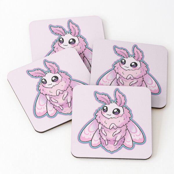 Item preview, Rosy Maple Moth designed and sold by Gkinoki.