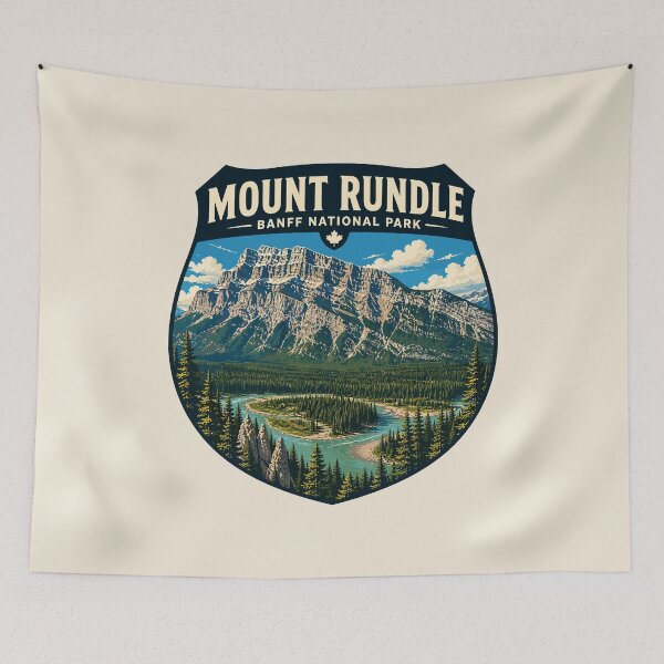Item preview, Banff National Park Canada Mountain Nature Design designed and sold by Gideon Emmerich.