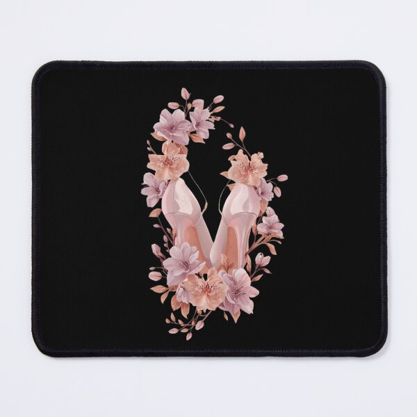 Item preview, Grace In Every Step Feminine Heels Floral Elegant Design designed and sold by YourTrendyTees.