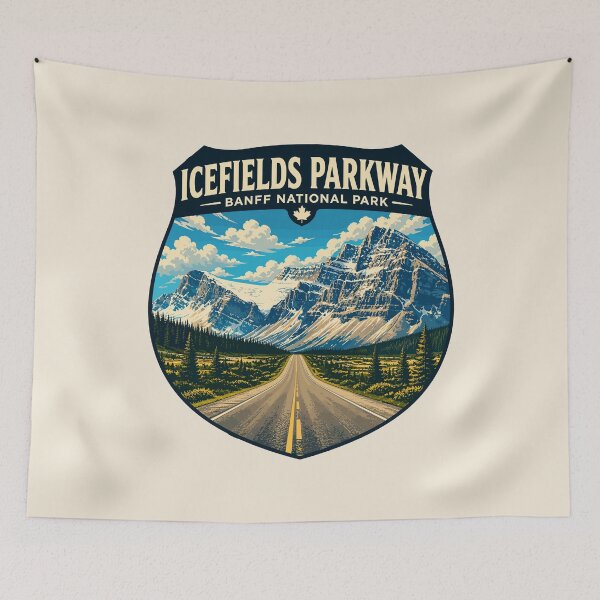 Item preview, Banff National Park Canada Mountain Nature Design designed and sold by Gideon Emmerich.