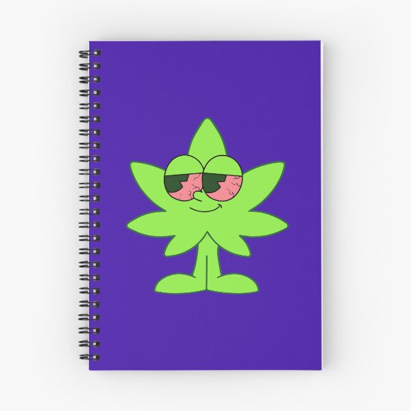 Item preview, High As Leaf - Cute High Weed leaf illustration designed and sold by Cannaxes Studio.
