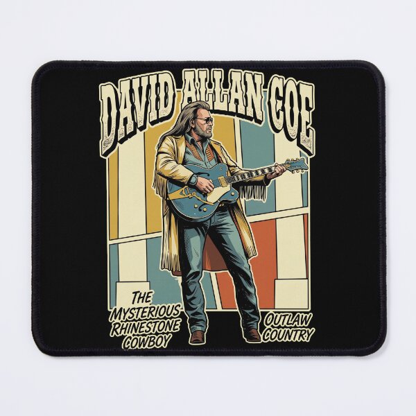 Item preview, Vintage Outlaw Country Musician Playing Blue Guitar designed and sold by TopKult.