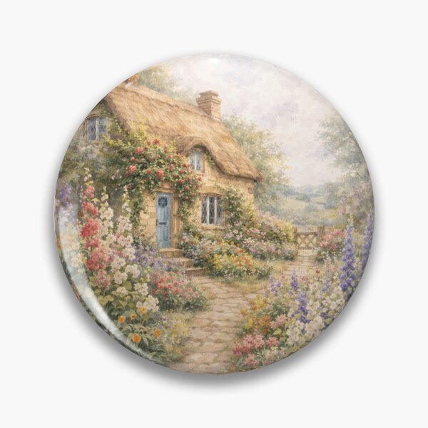 Item preview, An English Cottage Garden in Spring designed and sold by Novel Works Studio.