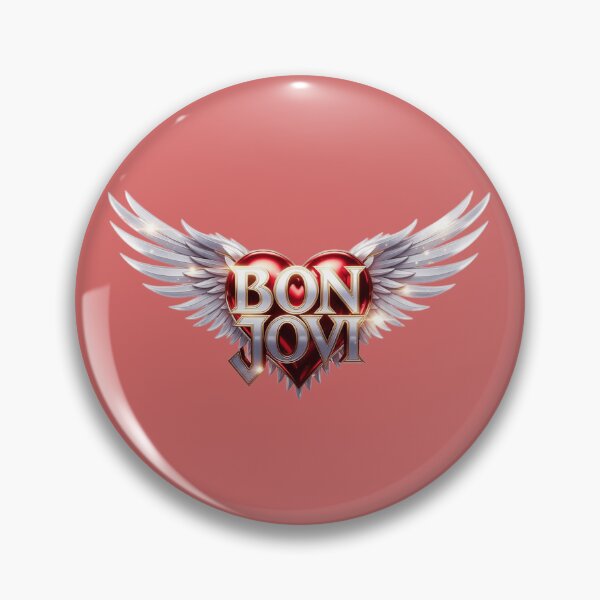 Item preview, Winged Heart Rock Band Logo — Classic Rock Fan Art Digital Design designed and sold by Planet Utoppia.