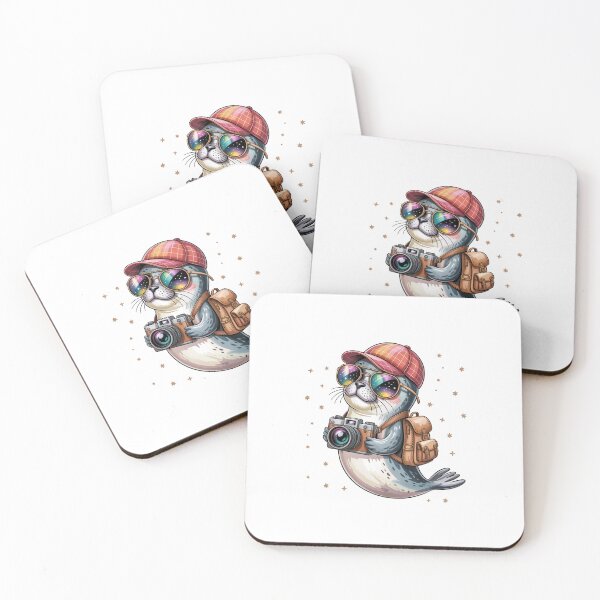 Item preview, Trendy Seal with Camera designed and sold by jkrphoto.