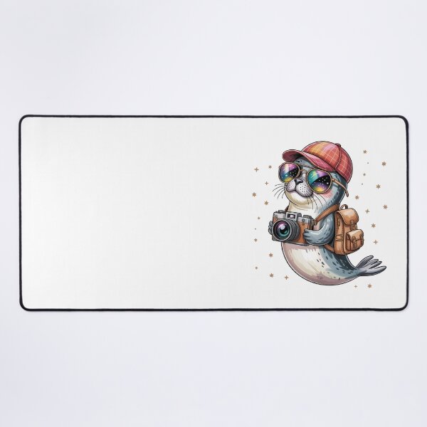 Item preview, Trendy Seal with Camera designed and sold by jkrphoto.