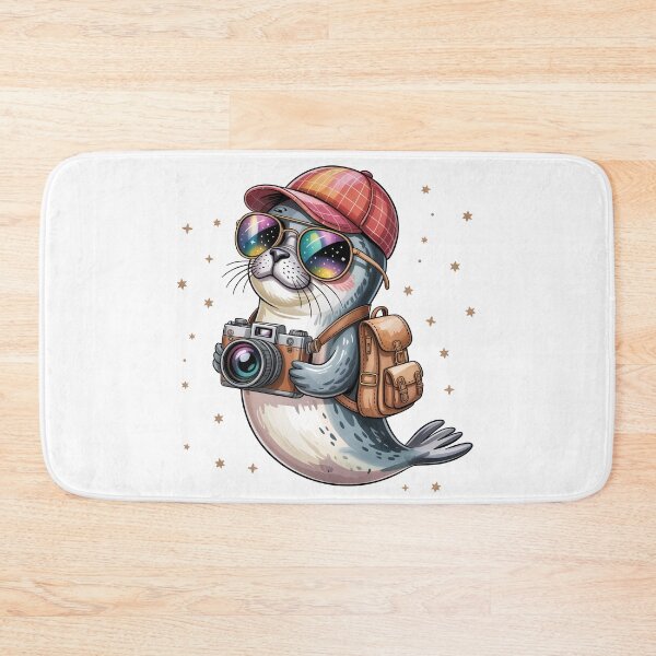 Item preview, Trendy Seal with Camera designed and sold by jkrphoto.