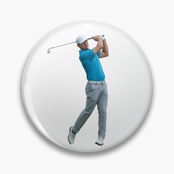 Item preview, Dynamic golfer captures the perfect swing during an early morning tournament designed and sold by MiraCleAI.