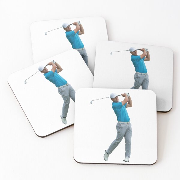 Item preview, Dynamic golfer captures the perfect swing during an early morning tournament designed and sold by MiraCleAI.