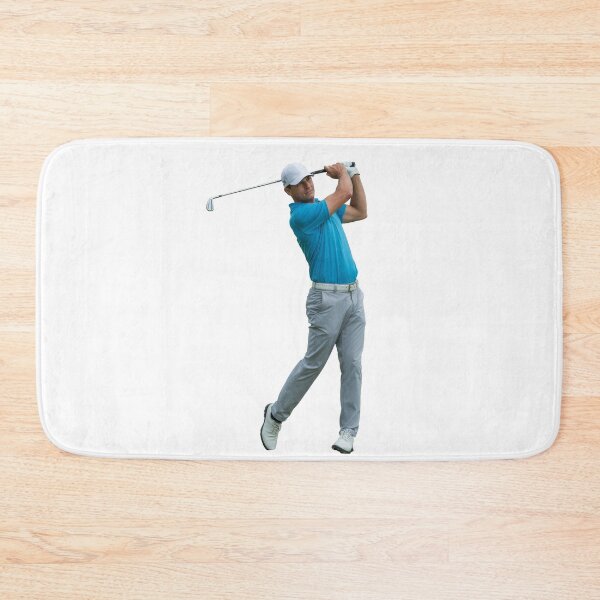Item preview, Dynamic golfer captures the perfect swing during an early morning tournament designed and sold by MiraCleAI.
