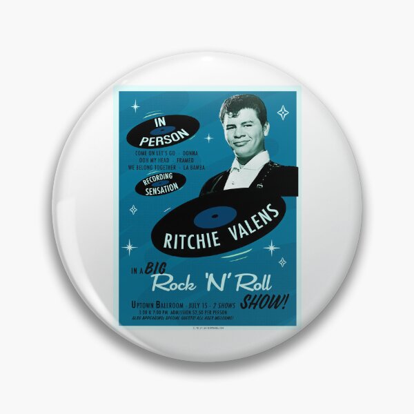 Item preview, Ritchie Valens In Person Blue designed and sold by Normbot2000.