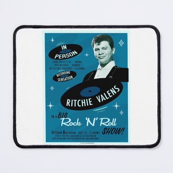 Item preview, Ritchie Valens In Person Blue designed and sold by Normbot2000.