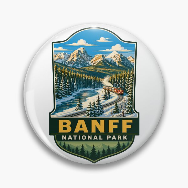 Item preview, Banff National Park Canada Mountain Nature Design designed and sold by Gideon Emmerich.