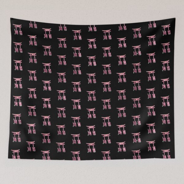 Item preview, Torii Gate Pattern — Japanese Shrine Art | Japan Lover Gift designed and sold by IntertwineCo.