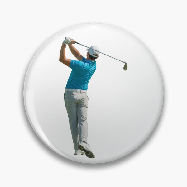 Item preview, Dynamic golfer captures the perfect swing during an early morning tournament designed and sold by MiraCleAI.