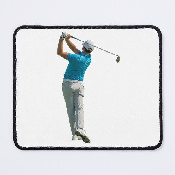 Item preview, Dynamic golfer captures the perfect swing during an early morning tournament designed and sold by MiraCleAI.