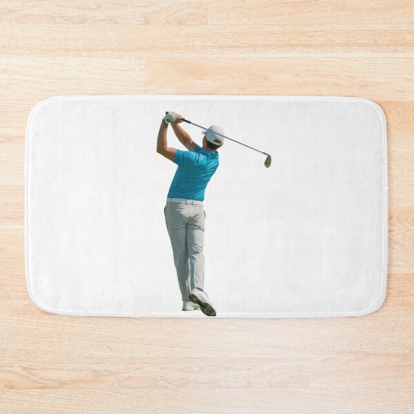 Item preview, Dynamic golfer captures the perfect swing during an early morning tournament designed and sold by MiraCleAI.