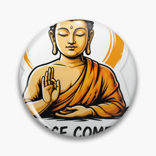 Item preview, Cute Bhagwan Budh Sticker designed and sold by Kushwaha18.