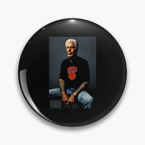 Item preview, Anthony Bourdain Knicks Fan Vintage Tribute designed and sold by NinigFox.