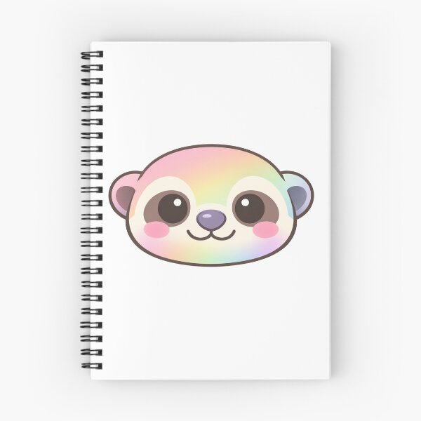 Item preview, Rainbow Pastel Kawaii Cute Chibi Animal Face designed and sold by Owcomm.