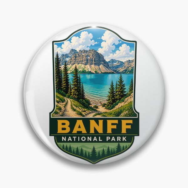 Item preview, Banff National Park Canada Mountain Nature Design designed and sold by Gideon Emmerich.