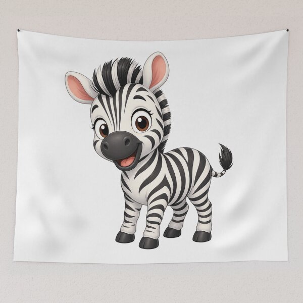 Item preview, Zippy the Zebra: Little Savanna Friend designed and sold by ToonyTeez.