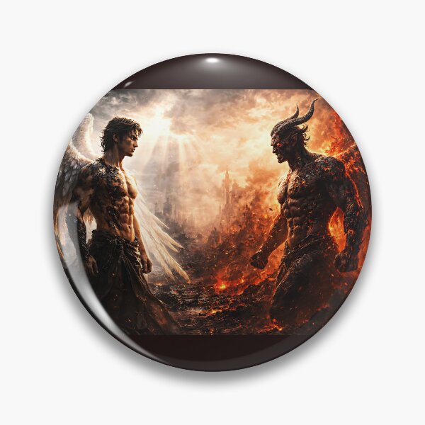 Item preview, Heaven vs Hell Final Confrontation – Angel and Demon Battle designed and sold by thor81pl.