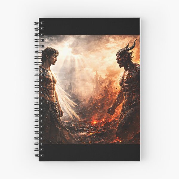 Item preview, Heaven vs Hell Final Confrontation – Angel and Demon Battle designed and sold by thor81pl.