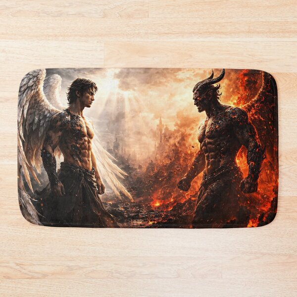 Item preview, Heaven vs Hell Final Confrontation – Angel and Demon Battle designed and sold by thor81pl.