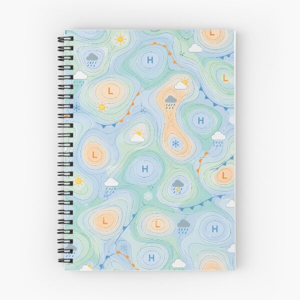 Item preview, Weather map data graphic - Duvet cover - Weather map: Lows and highs designed and sold by Kentala.