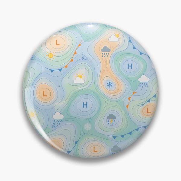Item preview, Weather map data graphic - Duvet cover - Weather map: Lows and highs designed and sold by Kentala.