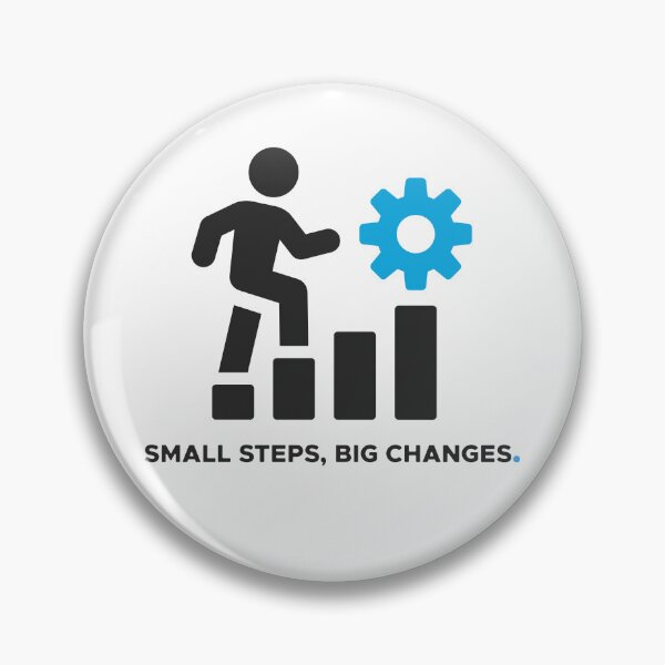Item preview, Small Steps Big Changes Motivation Graphic designed and sold by mmhmerch.