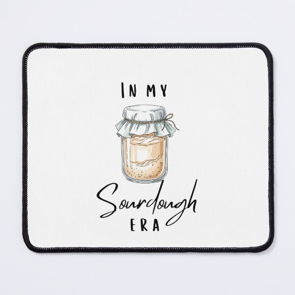 Item preview, In My Sourdough Era – Starter Jar Illustration designed and sold by bruise+blush.