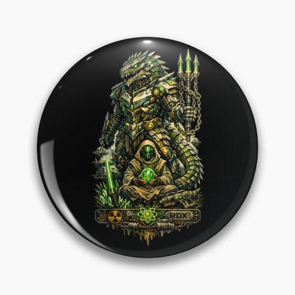 Item preview, Emerald Warden – Mystic Dragon Guardian designed and sold by SidTastic .