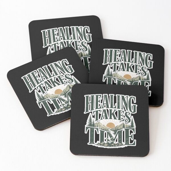 Item preview, Healing Takes Time Shirt – Christian Faith Inspirational Nature Mountain Design designed and sold by ArtsBorn2Create.