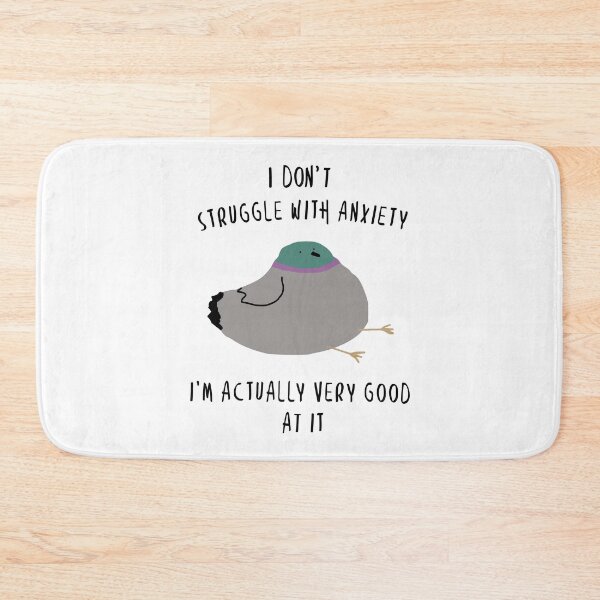 Item preview, I don't struggle with anxiety designed and sold by witchlingart.