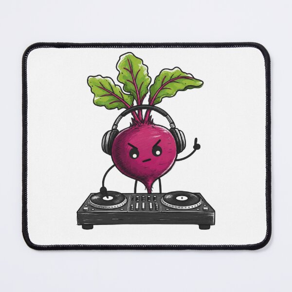 Item preview, Beetroot DJ Funny Music Art designed and sold by Na-q-sh.