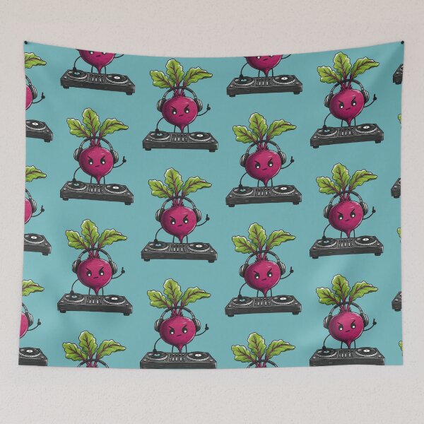 Item preview, Beetroot DJ Funny Music Art designed and sold by Na-q-sh.