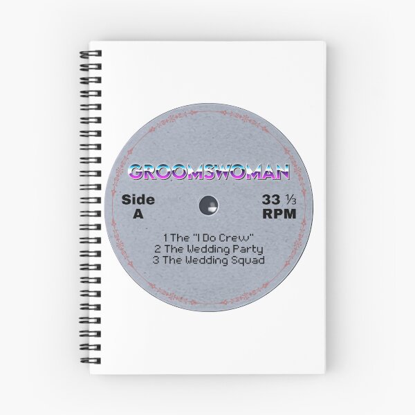 Item preview, Groomswoman Shirt – Vinyl Record Wedding Tee – Wedding Party Gift for Groomswoman designed and sold by MusicFanTees.
