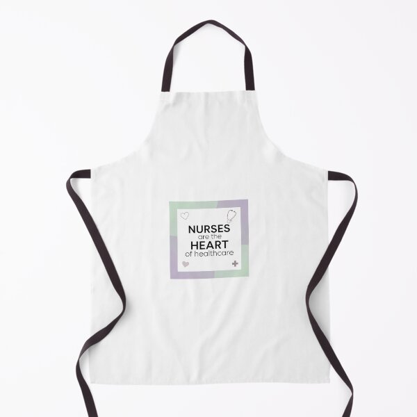 Item preview, `Nurses Are The Heart Of Healthcare - Pastel Nurse Quote Design` designed and sold by Petringo.
