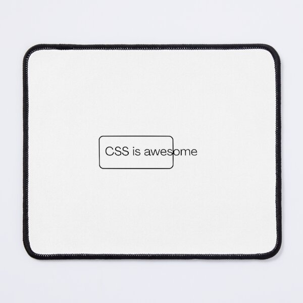 Item preview, CSS is Awesome — Funny Web Developer Meme Sticker designed and sold by ketsunr.
