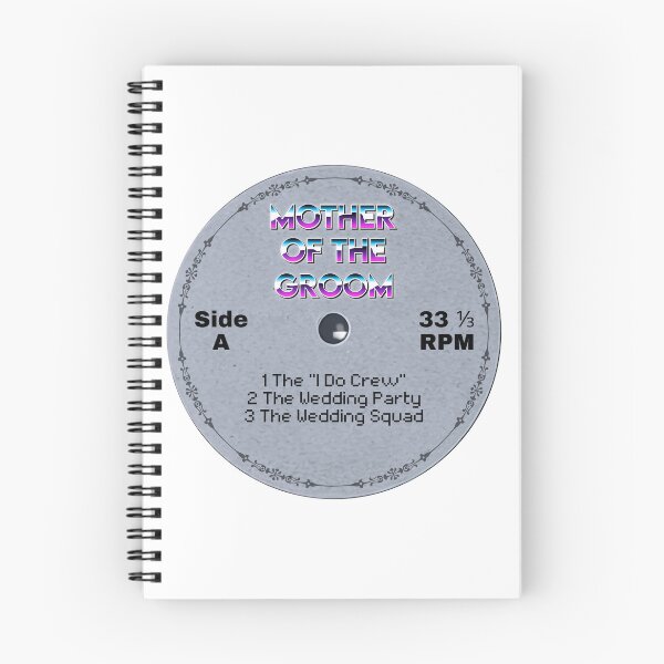 Item preview, Mother of the Groom Shirt – Wedding Gift for Mom – Vinyl Record Style Wedding Tee designed and sold by MusicFanTees.
